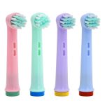 Tête de brosse à dents pour enfants, soins des gencives à poils souples, têtes de rechange EB-10X 0.12mm