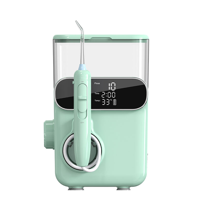1000ML Electric Oral Irrigator Waterproof Flossing Cleaner Deep Cleaning with 6 Tips for Family