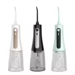 Cinq modes de fonctionnement avec un grand irrigateur oral avec réservoir d'eau de 350 ml