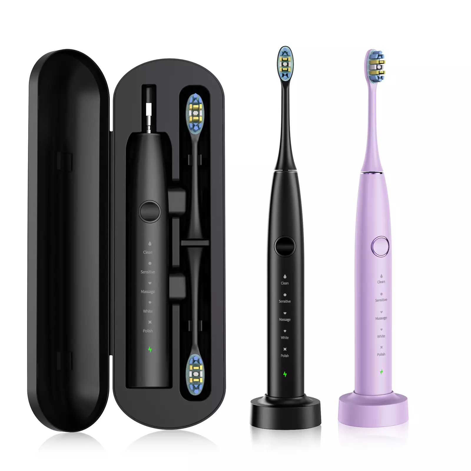 Brosse à dents électrique sonique rechargeable pour adulte X610